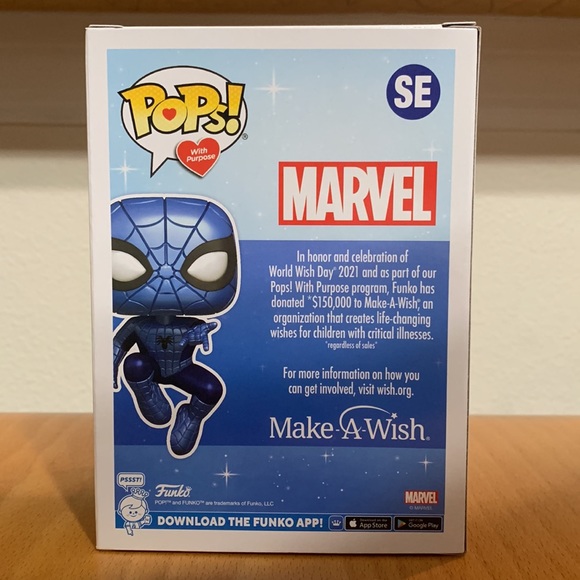 Spider-Man | Funko Pops! With Purpose | Make-A-Wish Collection - Picture 3 of 5